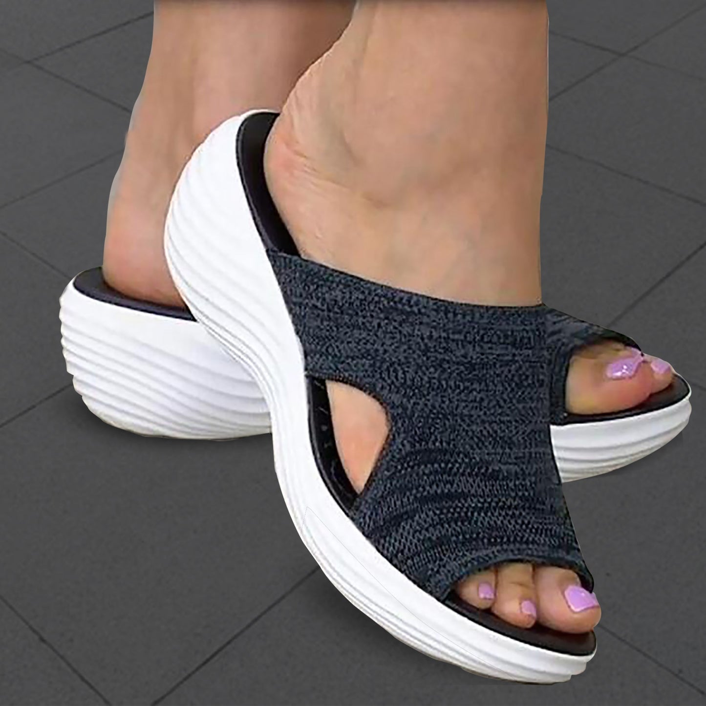 2024 UPGRADED - STRETCH KNITTED SPORTS SANDALS