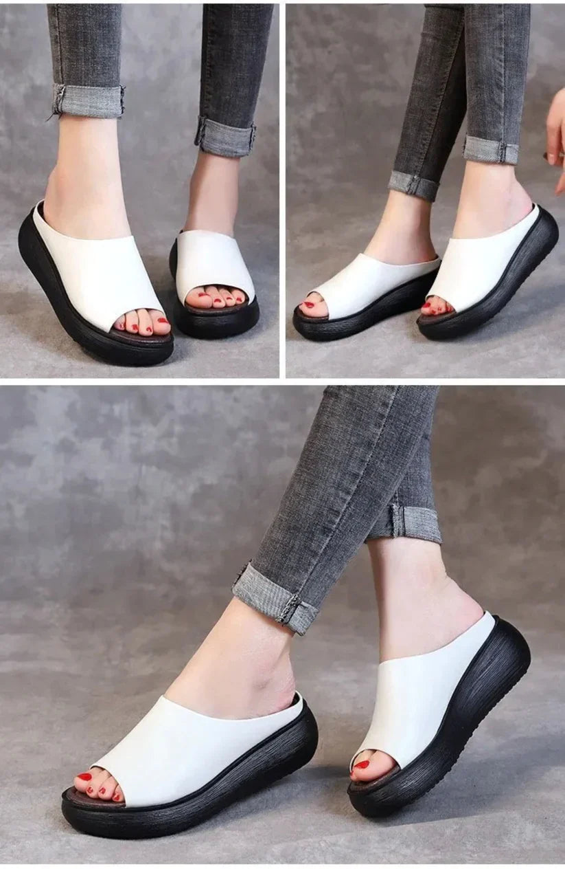 SNEAKERS HIDDEN WEDGE SHOES